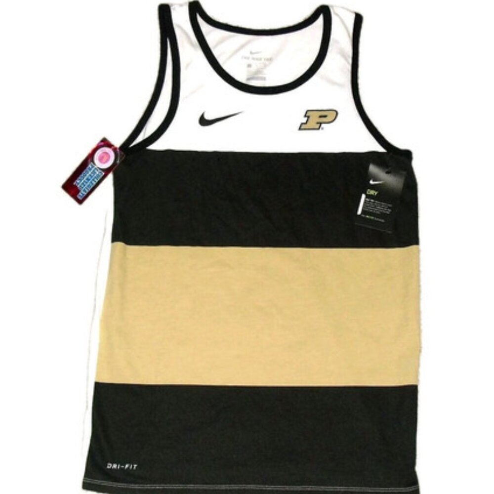 Purdue Boilermakers Nike Mens Tank Top sz. Small New Tags Ncaa